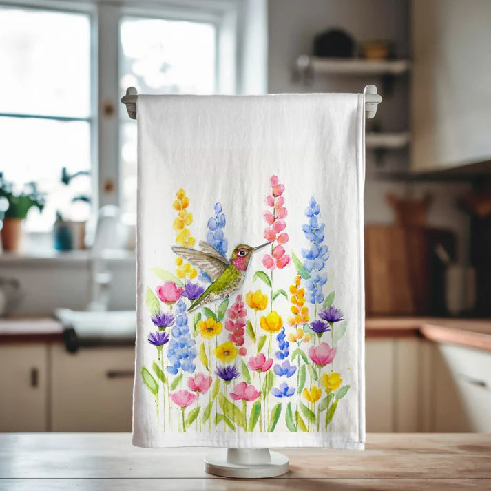 Local Artisan Tea Towel - Zinnias Gift Boutique