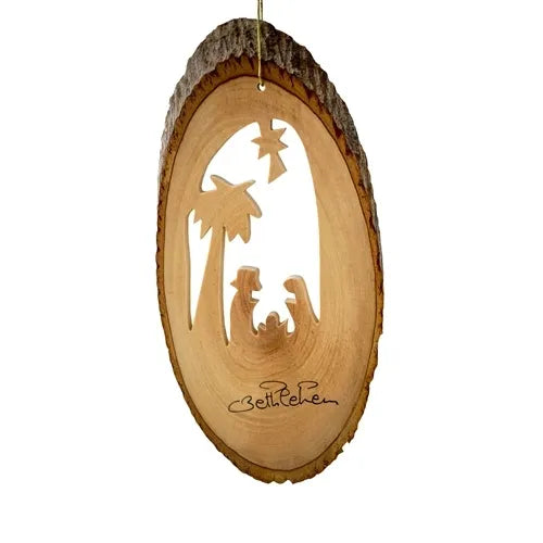 Olive Wood Ornament - Zinnias Gift Boutique