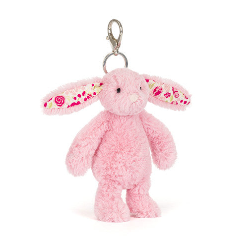 Blushkin Blossom Bunny Bag Charm - Zinnias Gift Boutique