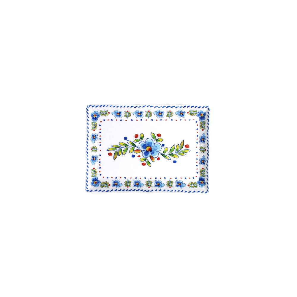Madrid White Soap Dish/Small Tray - Zinnias Gift Boutique