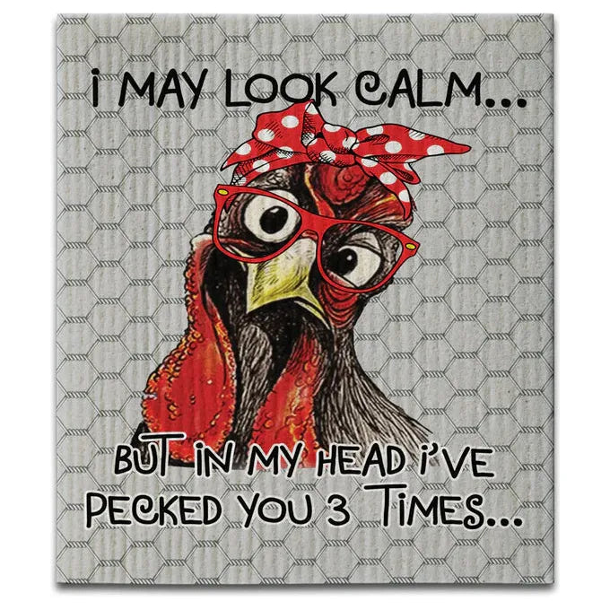 Eco Friendly Dishcloth - Sayings & Misc - Zinnias Gift Boutique