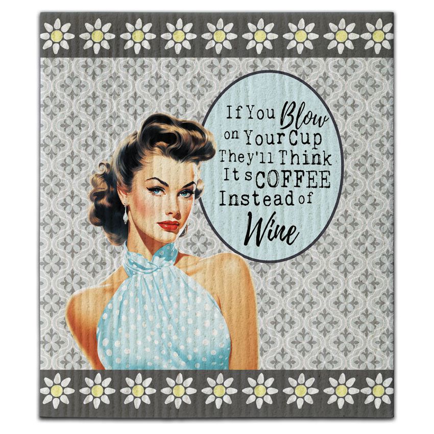 Eco Friendly Dishcloth - Sayings & Misc - Zinnias Gift Boutique