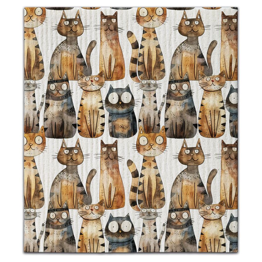 Eco Friendly Dishcloth - Animals - Zinnias Gift Boutique