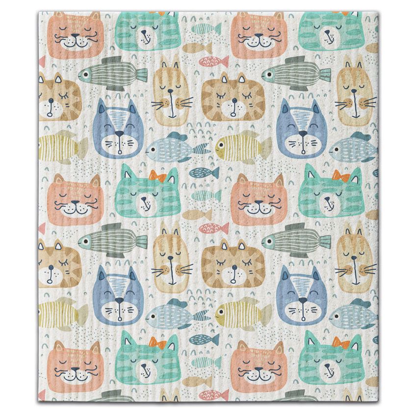 Eco Friendly Dishcloth - Animals - Zinnias Gift Boutique