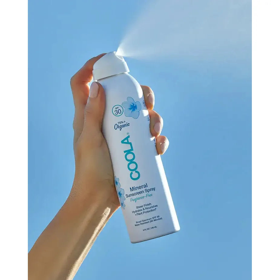 Mineral Body Spray SPF30 5oz - Fragrance Free - Zinnias Gift Boutique