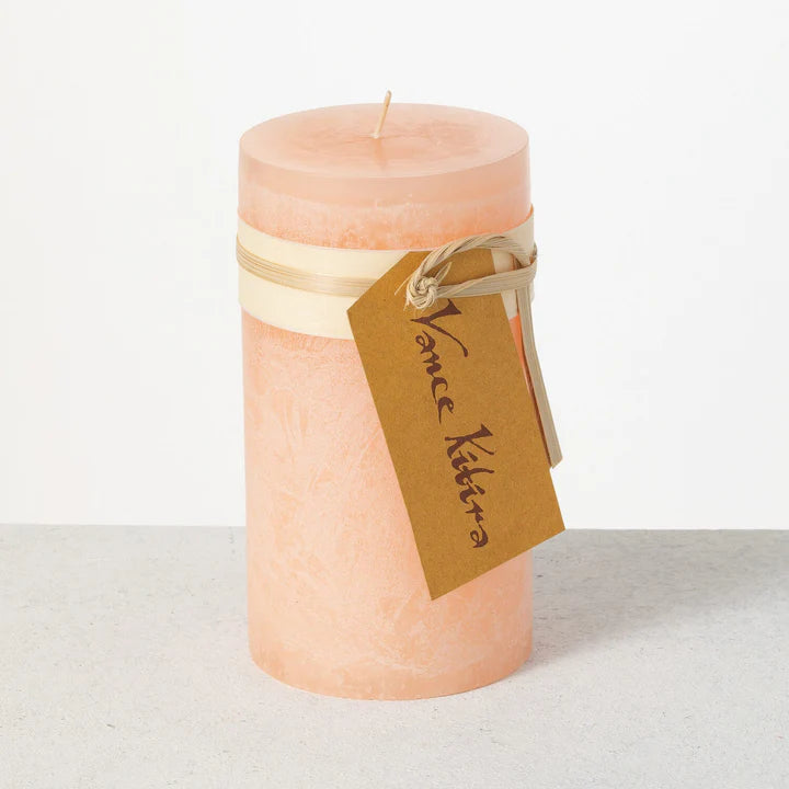 Timber Pillar Candle 6" - Zinnias Gift Boutique