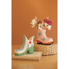 Ceramic Rubber Boot Vases - Zinnias Gift Boutique