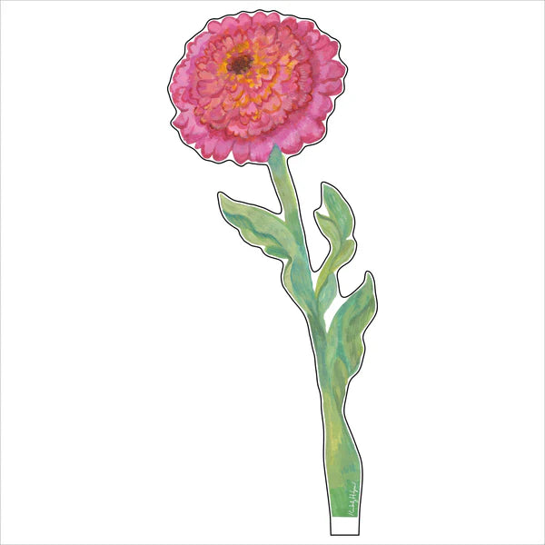Small Acrylic Flower - Zinnias Gift Boutique