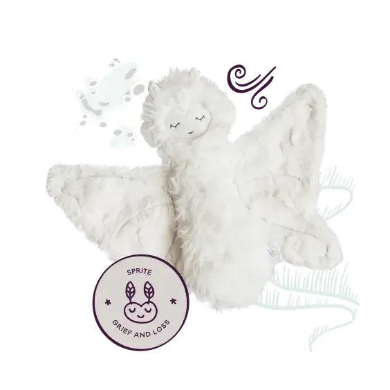 Sprite slumberkins Help's Say Goodbye: Grief and Loss (Snuggler & Book)