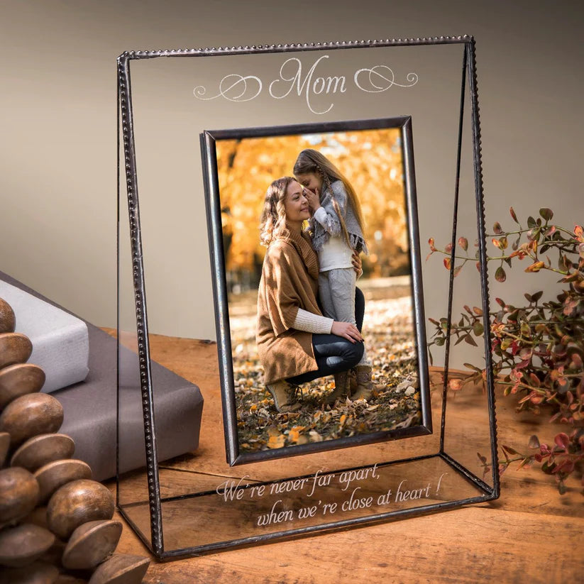 Stained Glass Picture Frame - Zinnias Gift Boutique