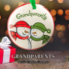 Ornament 2026 Hand Painted - Zinnias Gift Boutique
