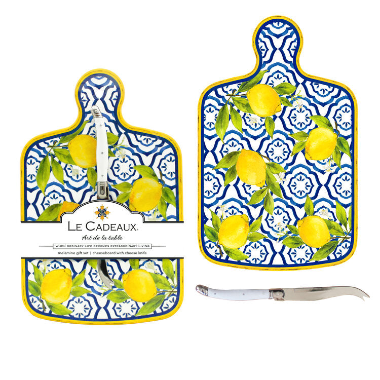 Cheese Board with Cheese Knife Gift Set Palermo - Zinnias Gift Boutique
