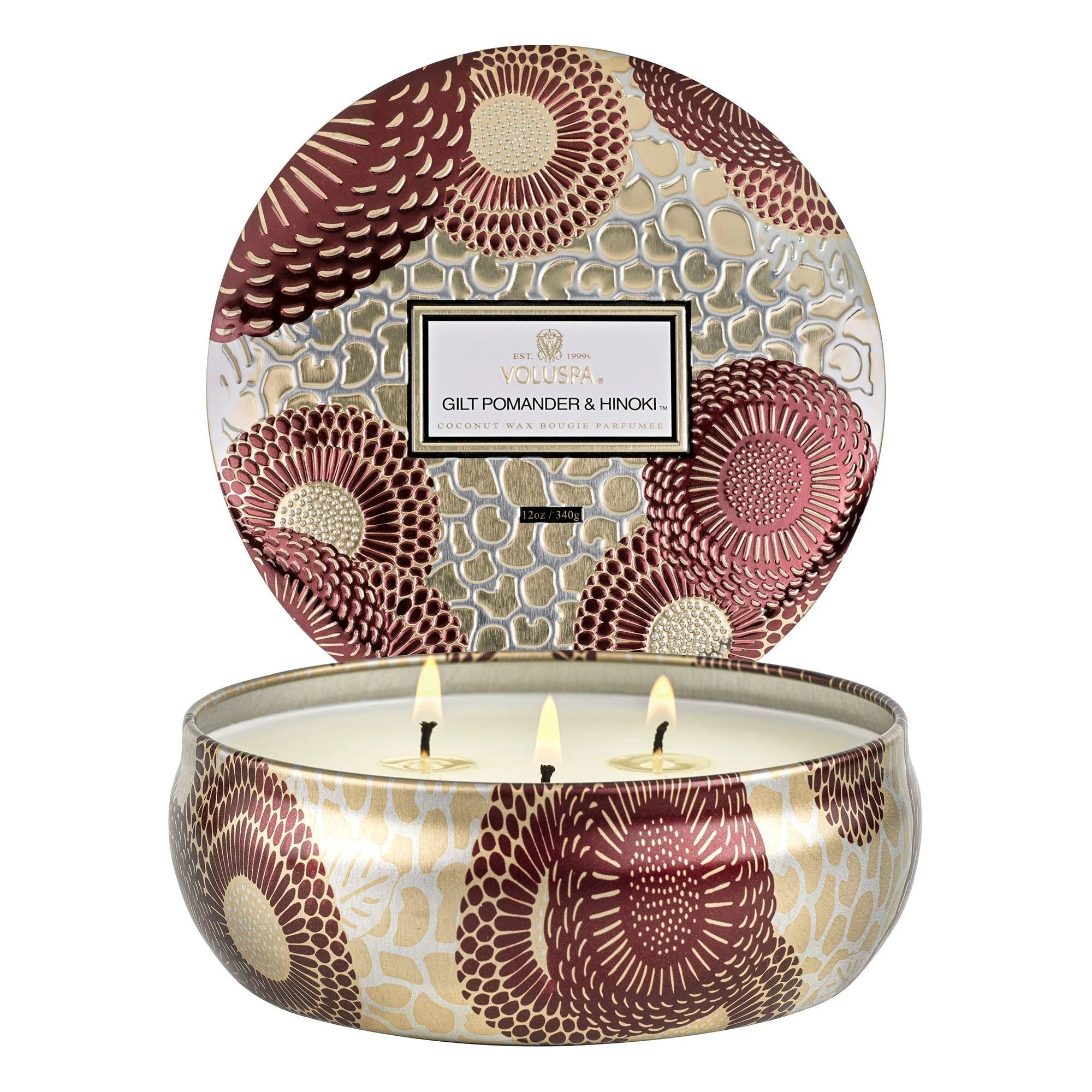 Gilt Pomander Hinoki - Zinnias Gift Boutique