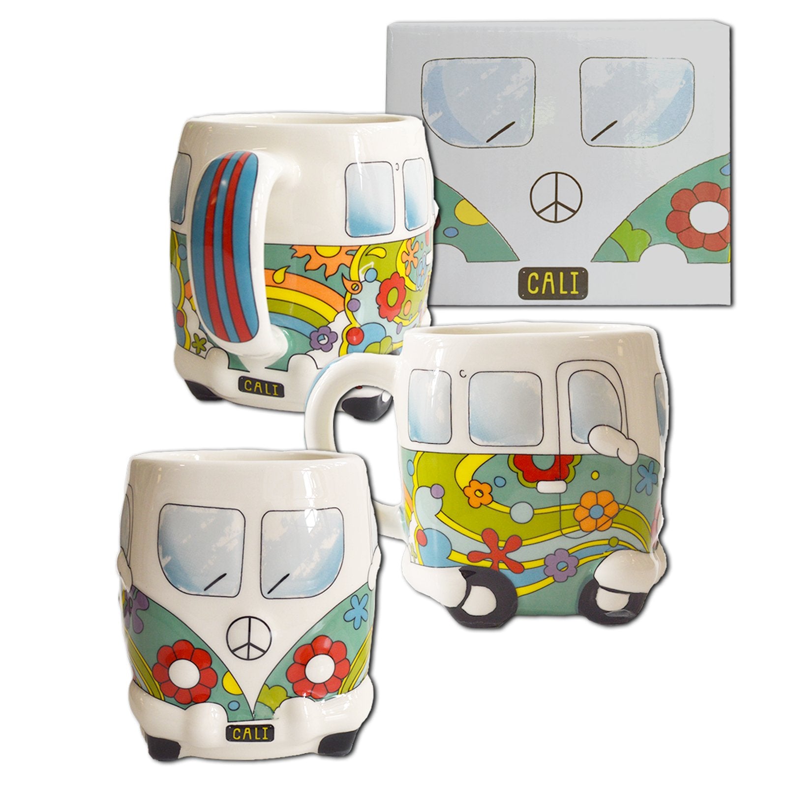 Hippie Van Mug - Zinnias Gift Boutique