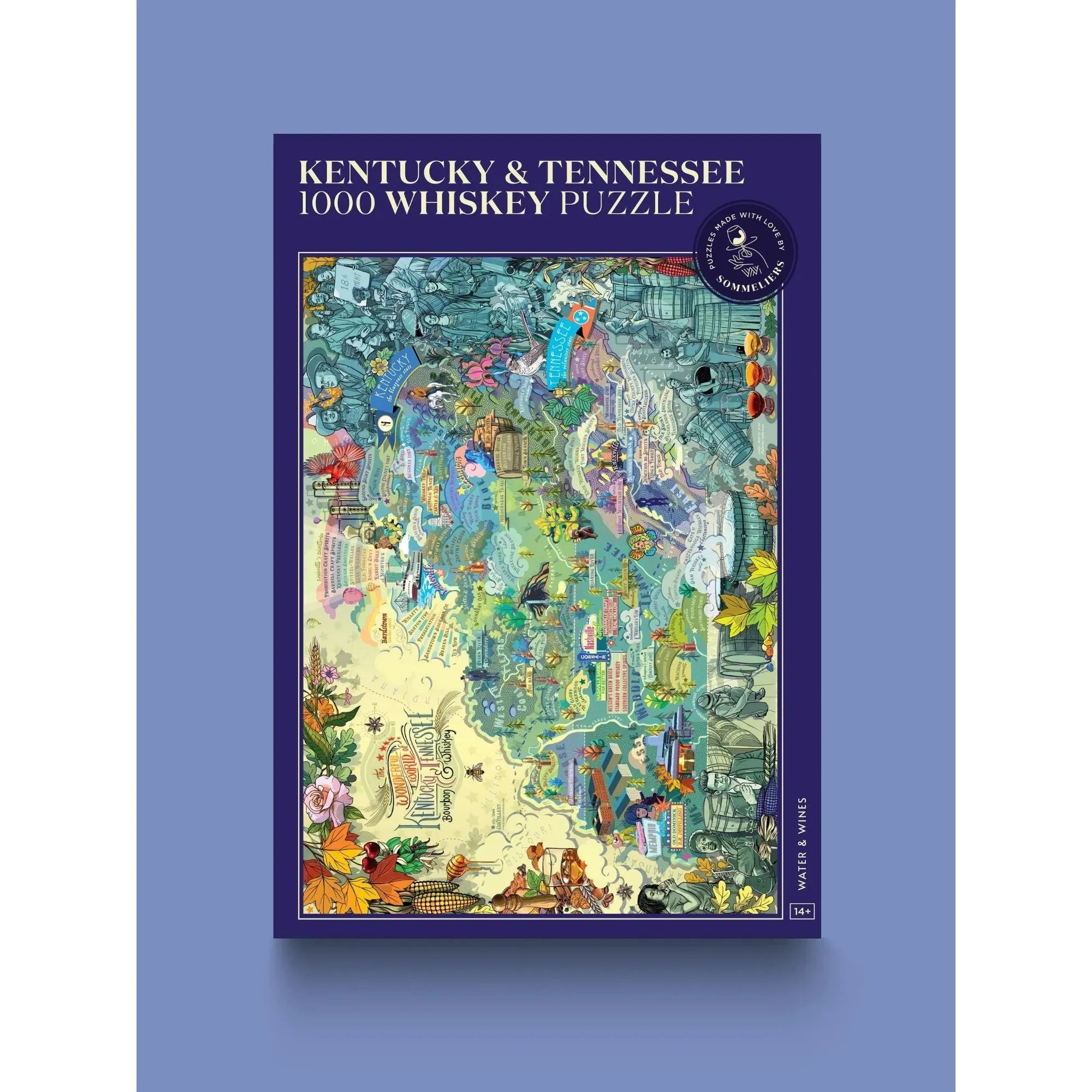 Kentucky & Tennessee Whiskey - Zinnias Gift Boutique