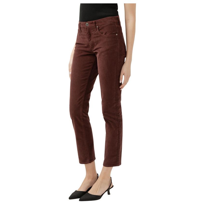 Cassie Mid Rise Slim Straight - Corduroy - Zinnias Gift Boutique