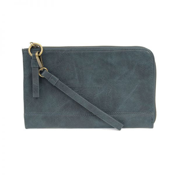 Karina Convertible Wristlet & Wallet - Deja Blue - Zinnias Gift Boutique