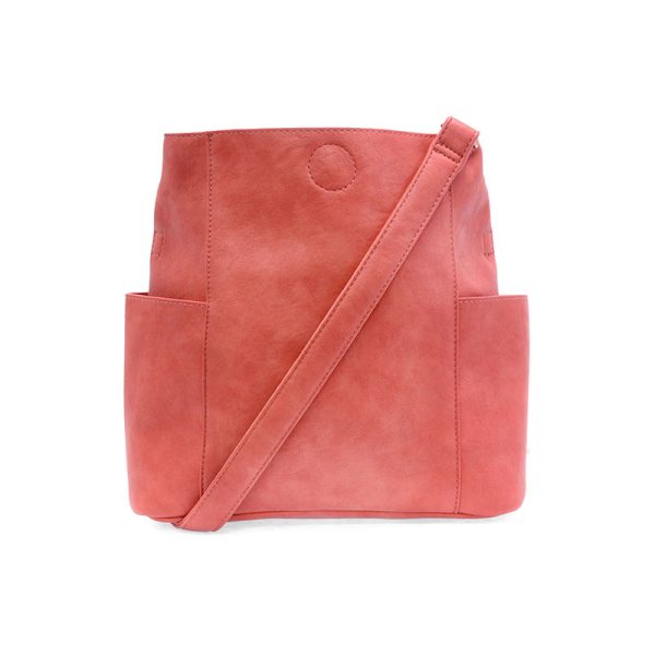 Kayleigh Side Pocket Bucket Bag - Zinnias Gift Boutique