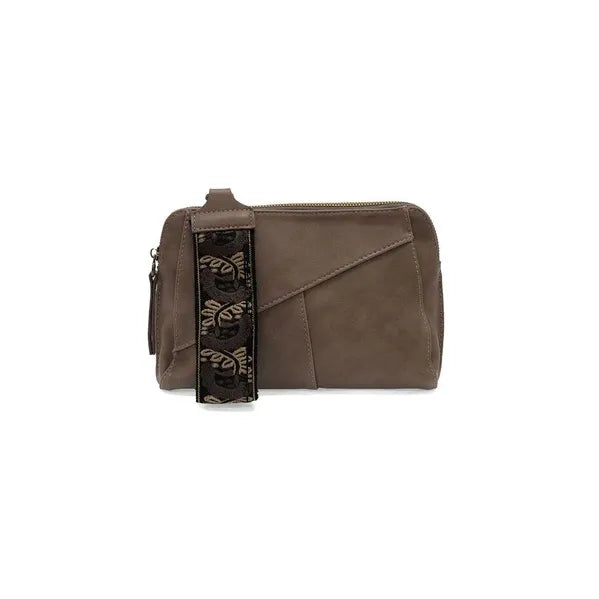Gigi Crossbody with Woven Wrist Strap - Zinnias Gift Boutique