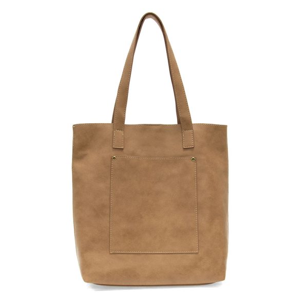 Charlie North/South Tote - Tan - Zinnias Gift Boutique