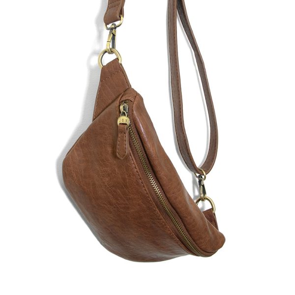 Shiloh Belt Bag -  Saddle - Zinnias Gift Boutique