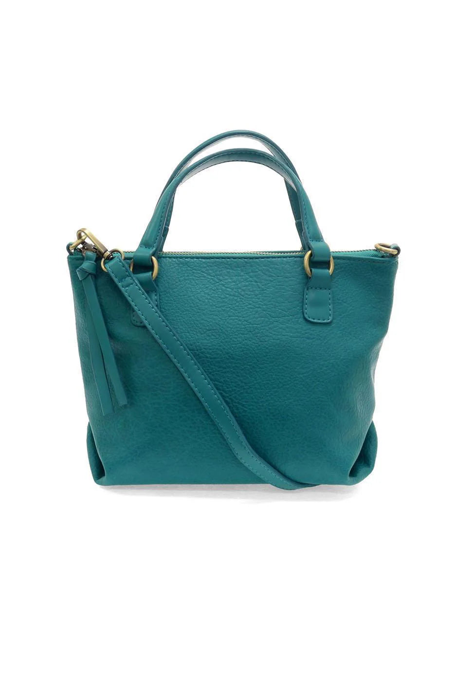 JoySusan Tallulah Mini Tote purse in soft pink with top handles and spacious interior, stylish for everyday use.