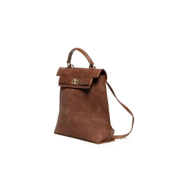 Robin Sueded Turnlock Backpack
