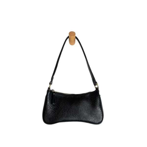 Nicolette Curved Topzip Shoulder Crossbody - Zinnias Gift Boutique