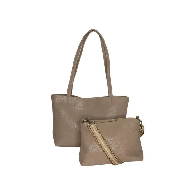 Sawyer 2 in 1 Tote with Guitar Strap - Zinnias Gift Boutique