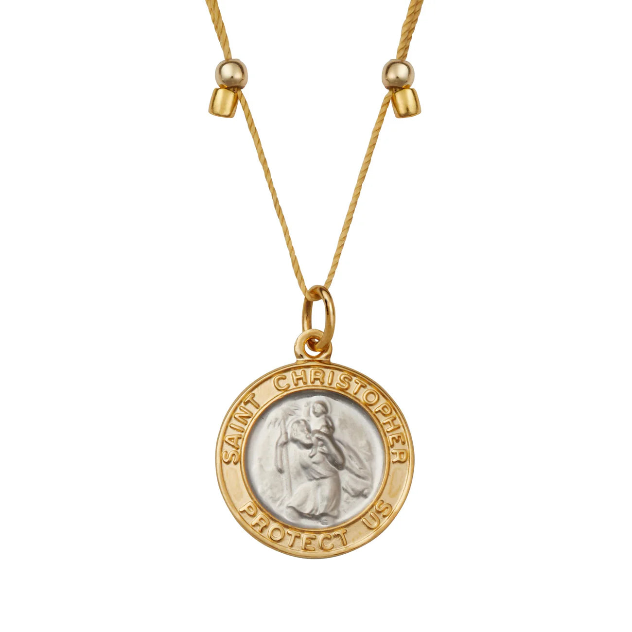 Saint Christopher Silk Slider - Zinnias Gift Boutique