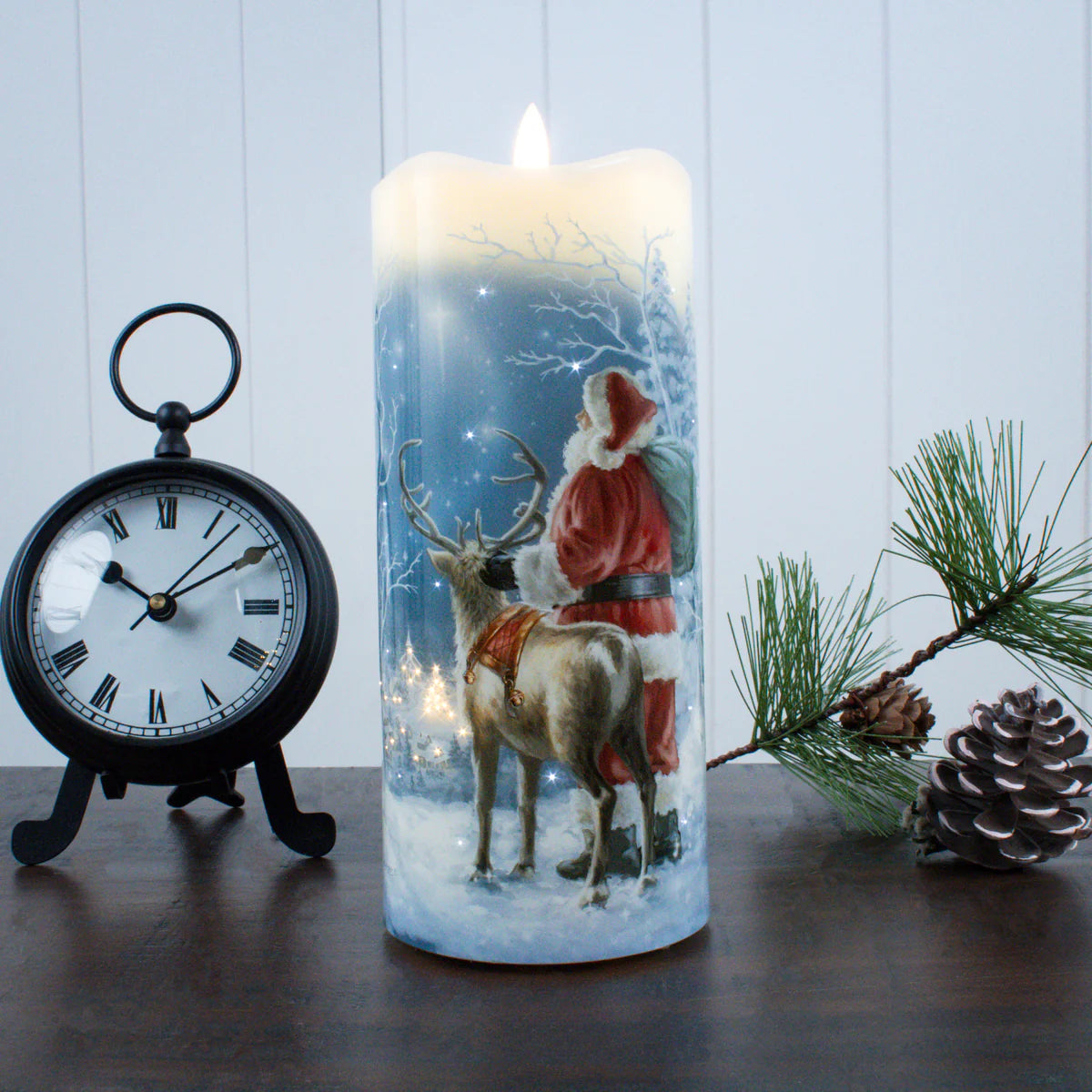 Fiber Optic Candle - Zinnias Gift Boutique