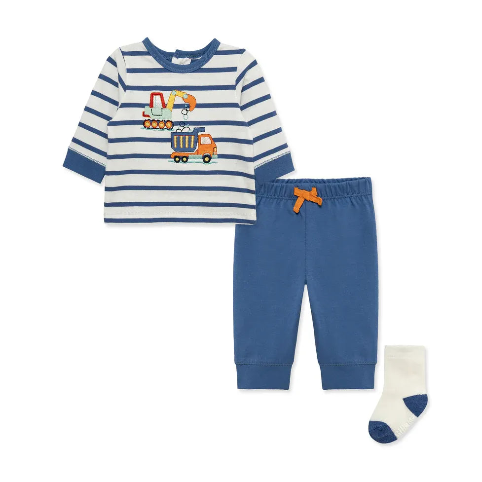 Trucks Jogger Set - Zinnias Gift Boutique