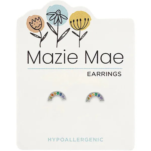 Silver Mazie Mae Earrings - Zinnias Gift Boutique