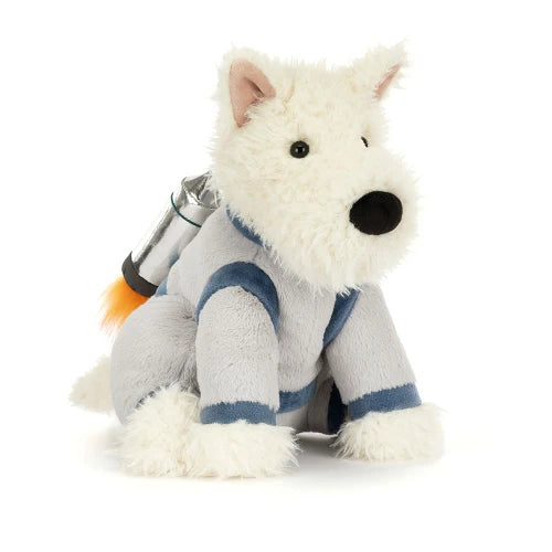 Munro Scottie Dog Space Outfit - Zinnias Gift Boutique