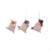 Cat in Feed Sack Ornament - Zinnias Gift Boutique