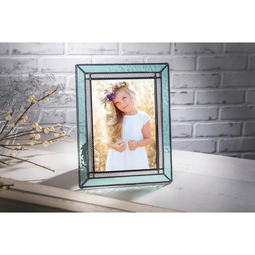 Stained Glass Picture Frame - Zinnias Gift Boutique