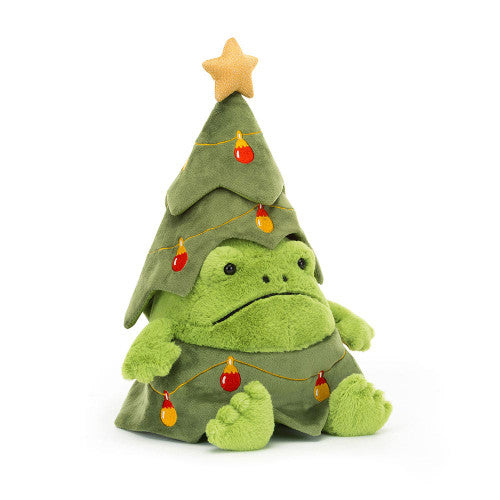 Christmas Tree Ricky Rain Frog - Zinnias Gift Boutique