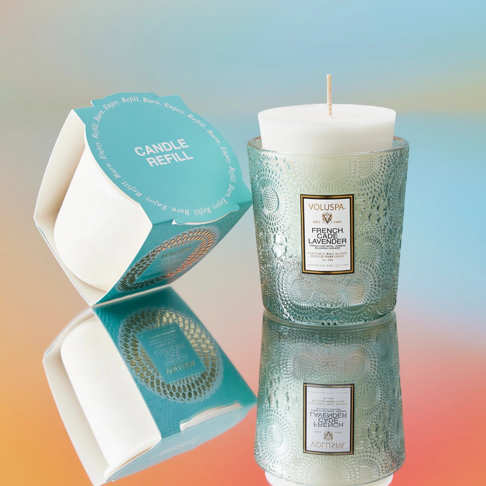 French Cade Lavender Candle - Zinnias Gift Boutique