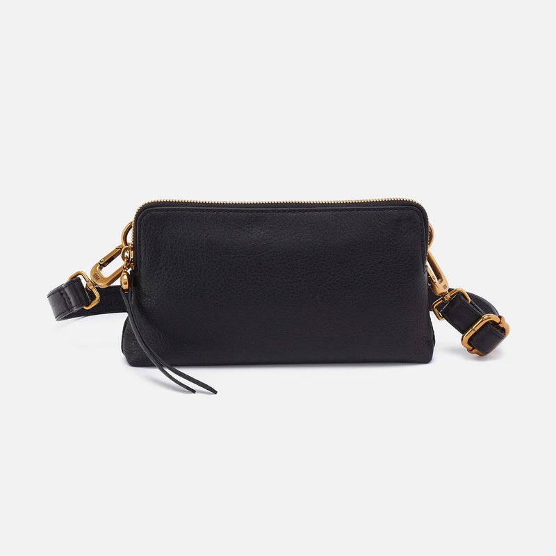 Fern Slim Belt Bag - Black - Zinnias Gift Boutique