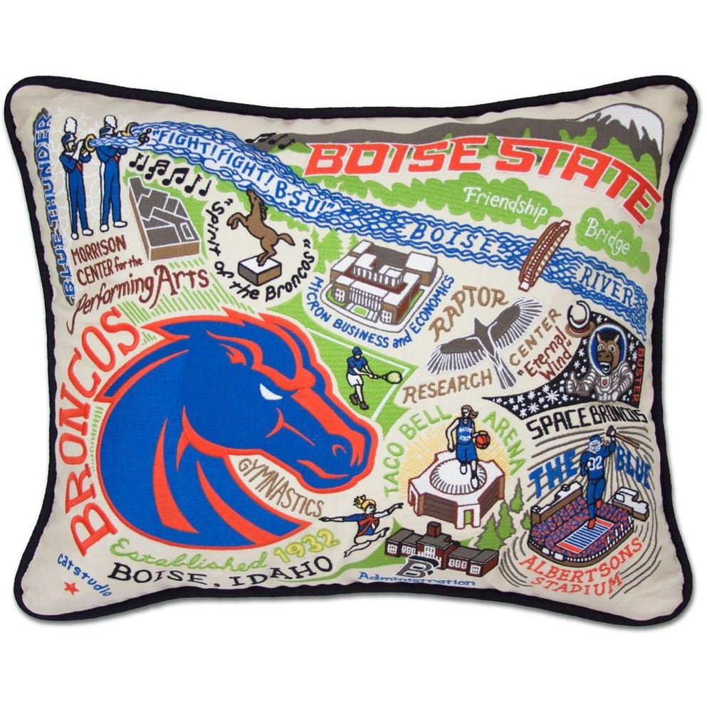 Handcrafted Collegiate Pillow - Zinnias Gift Boutique