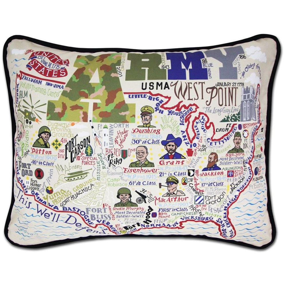 Military Pillow - Zinnias Gift Boutique
