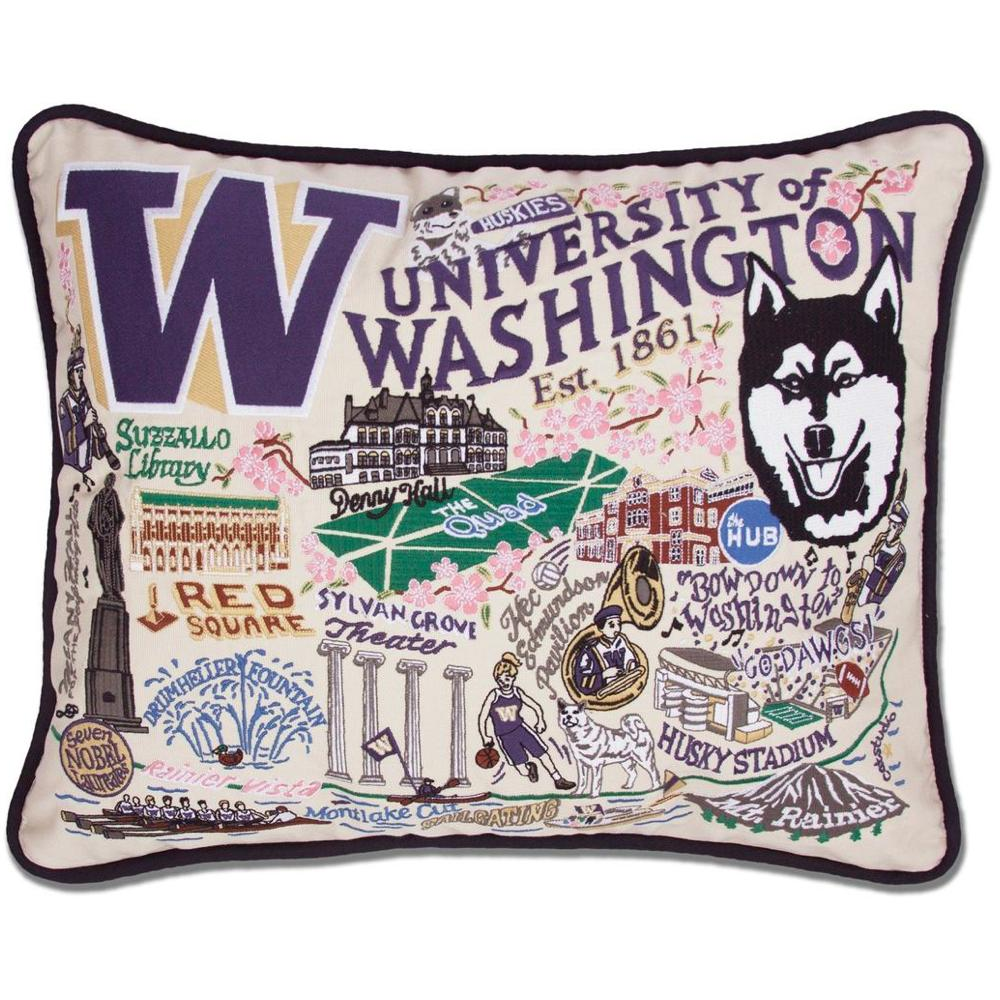 Handcrafted Collegiate Pillow - Zinnias Gift Boutique
