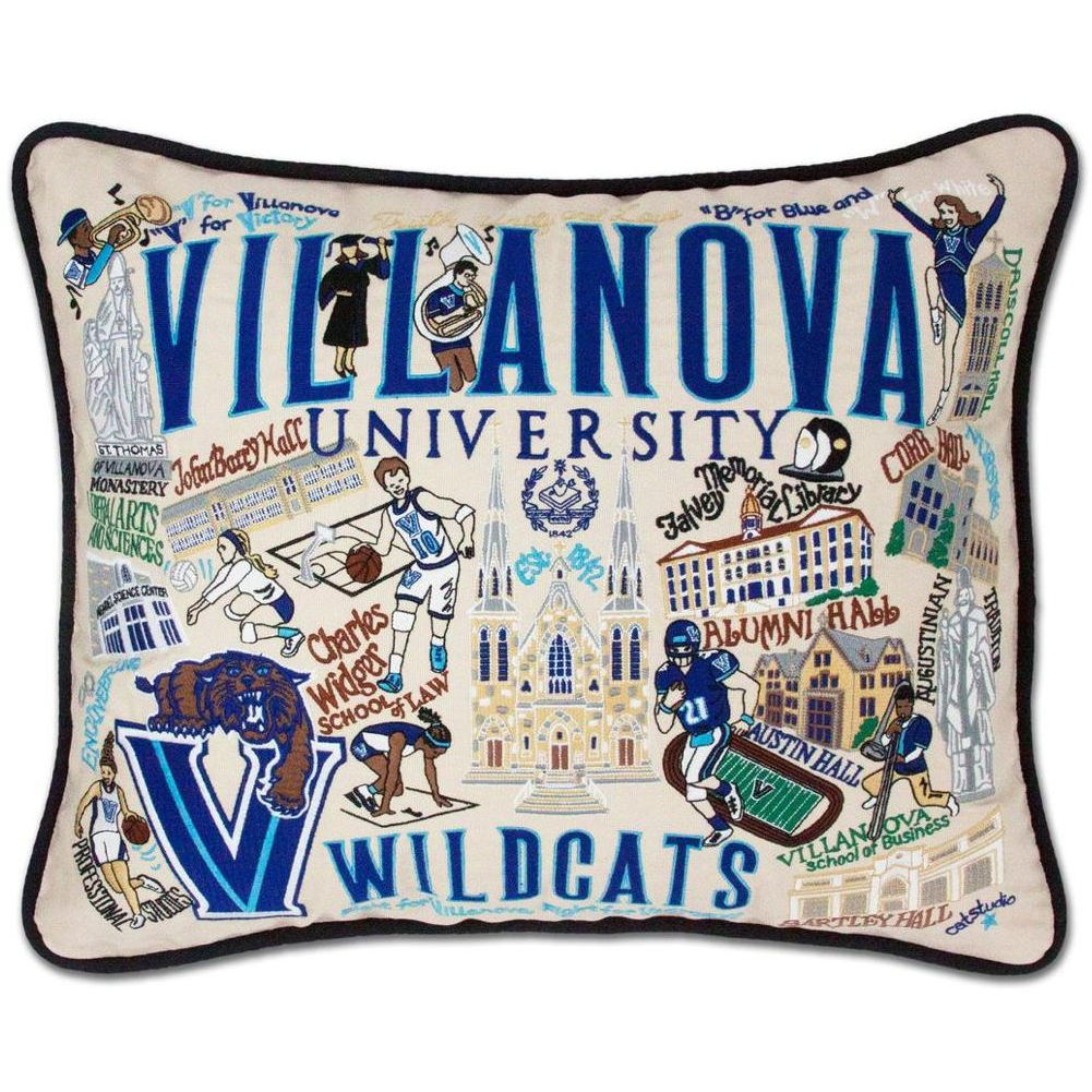 Handcrafted Collegiate Pillow - Zinnias Gift Boutique