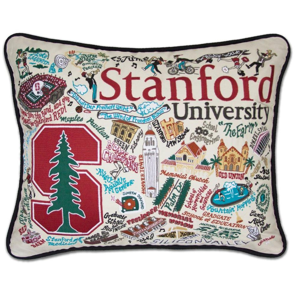 Handcrafted Collegiate Pillow - Zinnias Gift Boutique