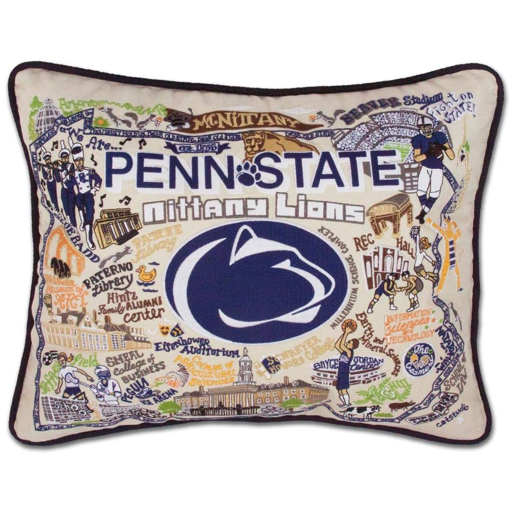 Handcrafted Collegiate Pillow - Zinnias Gift Boutique