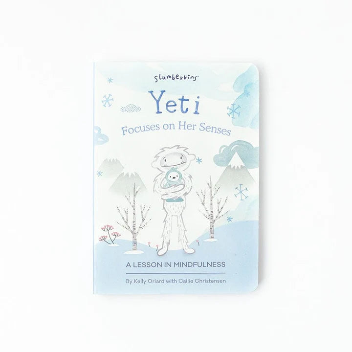 Yeti Focuses On Her Senses: A Lesson in Mindfulness (Book Only) - Zinnias Gift Boutique