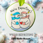 Ornament 2026 Hand Painted - Zinnias Gift Boutique