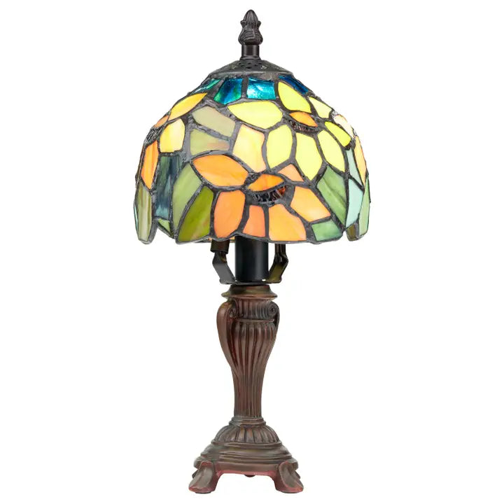 Sunflower Blossoms Candlestick Lamp