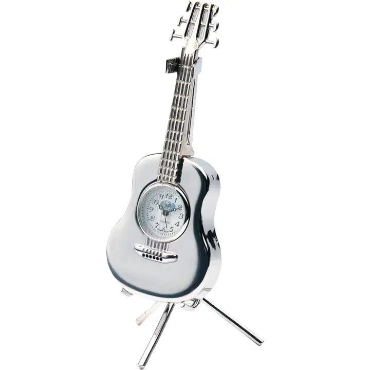 Acoustic Guitar Clock - Zinnias Gift Boutique
