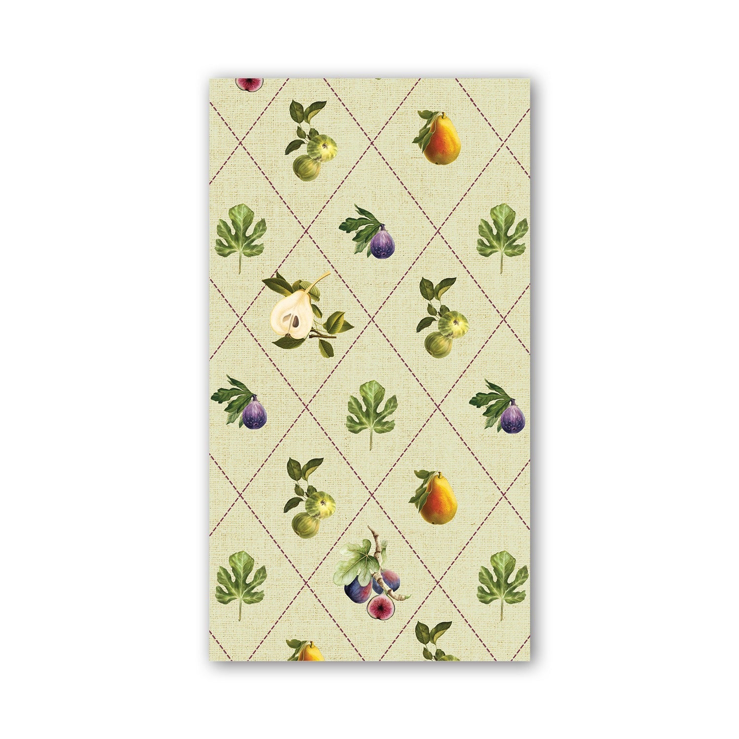 Fig Pear Hostess Napkin - Zinnias Gift Boutique